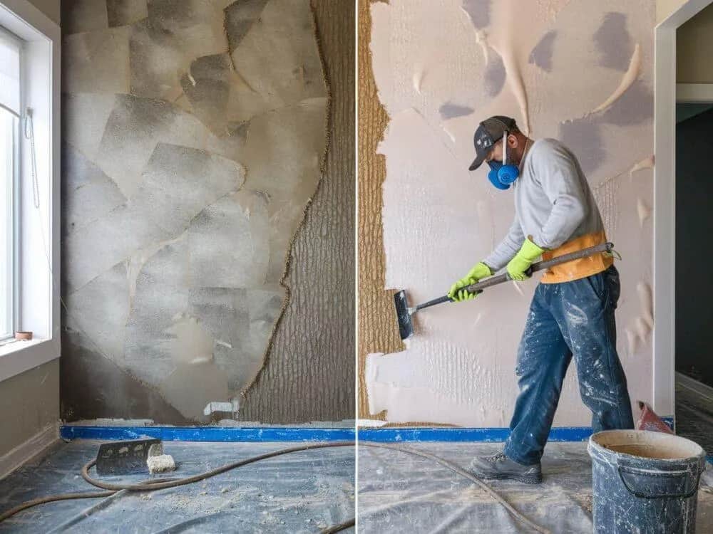 Jak usunąć tynk mozaikowy na elewacji? Proste kroki i niezbędne narzędzia.